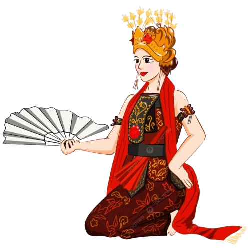 SITARU Maskot - Penari Banyuwangi